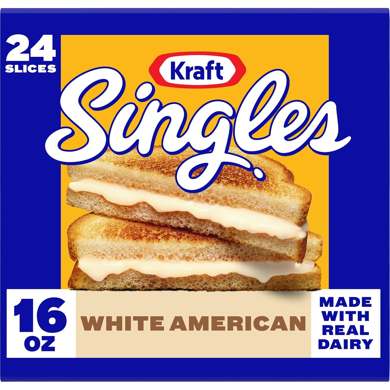 Kraft Singles, White American Cheese Slices - 24 Australia | Ubuy